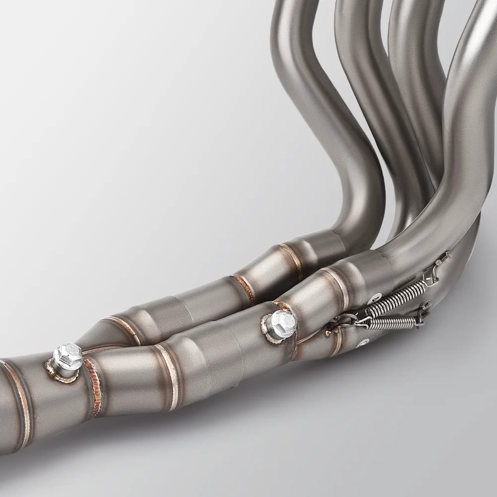 Stainless Steel Full Exhaust System for 2009-2019 ZX6R 636 ZX6R New Condition with Dual Oxygen Sensor